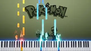 Pokemon Red and Blue Soundtrack - Part 1 - Opening Theme (Piano)
