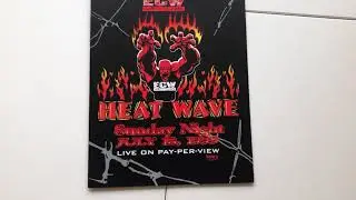 Custom Extreme Championship Wrestling Heat Wave 1999 Rob Van Dam Jerry Lynn Tommy Dreamer