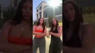 Which twin looks like they get into more trouble?? 🤔😁 #twins #foryoupage #explorepage  #ytshorts