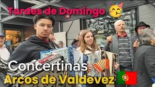 Tardes de Domingo 🥳 Concertinas 🪗 Arcos de Valdevez 🇵🇹💥💥💥