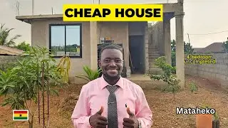 4-bedroom uncompleted house for sale at Mataheko || Ghc500,000