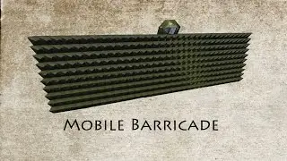 Robocraft - Mobile Barricade - Showcase/Gameplay