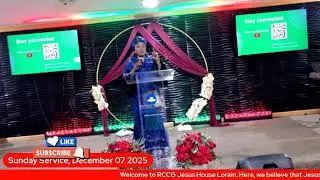 Sunday Service December 07 2025 II THANKSGIVING SERVICE II BUILDING CAPACITY. 