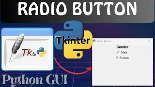 Python #3 |  Tkinter tutorial for beginners | How to create Radio Button