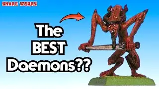 The FIRST Khorne Bloodletters - Chaos Daemons - Warhammer 40k - Oldhammer