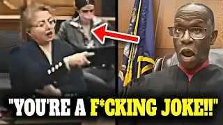 Entitled Karen INSULTS the Judge &mdash; Instantly Regrets It!