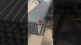 Galvanized pipe, square pipe, welded pipe #zinc  #steel  #aluminium  #material #aluzinc #industry