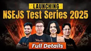 NSEJS 2025 Test Series Launched 🚀 | Vedantu Science Olympiad | Mock Tests for Sure Success
