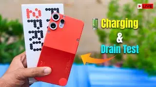 CMF Phone 2 Pro Battery 🔋Charging & Drain Test | Battery Drain Test @TechyWood
