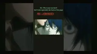 The back of the page?🤔#anime #deathnote #deathnotememes #otaku #weeb #funny #relatable #lightyagami