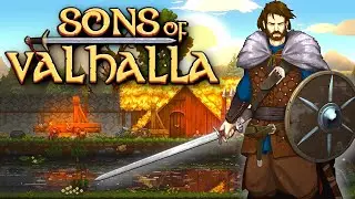 🏹Sons of Valhalla a Viking strategy base building and action game | Steam Next Fest Demo gameplay