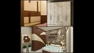 Wardrobe laminate color combinations ideas || Wardrobe mica design ideas for bedroom