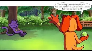Catnap x Dogday  Throw me the ball | Poppy Playtime Chapter 4 Comic Dub