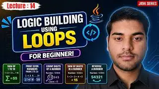 Java Loop Practice Questions for Beginners | Logic Building with for & while Loop