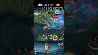 Aulus Maniac!!New emblem system 2023 #mlbbesports #mobilelegend #mlbb #aulus #maniac #gaming