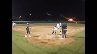 Hard hit RBI triple and lead off double off center field fence KPARK VS New Caney 4/8/2022