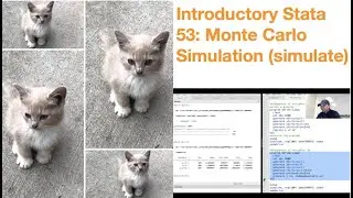 Introductory Stata 53: Monte Carlo Simulation (simulate)