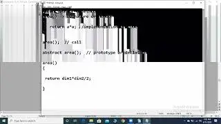 Abstract classes and methods in Java