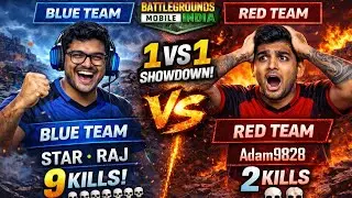 1vs1 BGMI epic custom room gamplay || BLUE TEAM WIN |||| MVP 9 KILL BLUE TEAM.  || BIHARIgamerctp