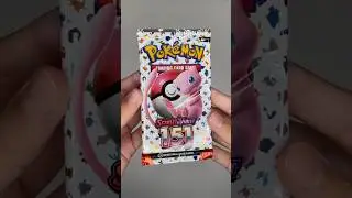 Pulled the Mew ex from Pok&eacute;mon Scarlet & Violet 151 #pokemoncards
