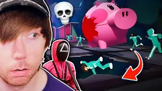I'm in SQUID GAMES!! - Squid Game: Unleashed (iPhone Gameplay)