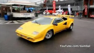 Lamborghini Countach LP400 S !! Lovely sound! 1080p HD
