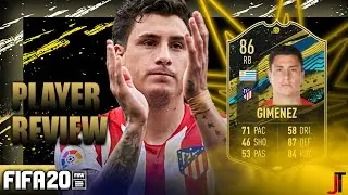 FIFA 20 TOTW MOMENT GIMENEZ 86 PLAYER REVIEW