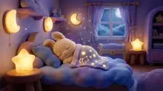 Колыбельная для Сна: Сонный Зайка и Нежная Мелодия (4 Часа) ✨