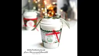How To Wrap A Coffee Cup with Dies