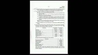 Paper 6 Financial Accounting | Question Paper #cma #notes #shorts