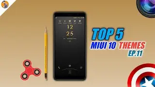 5 BEST MIUI 10 THEMES | MIUI 10 THEMES | NOV 2K19 | EP.11
