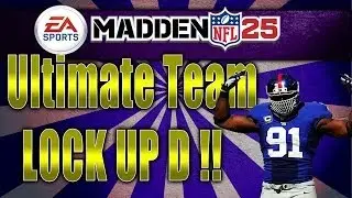 Madden 25 Ultimate Team | XBOX ONE LOCK UP DEFENSE | Intense Game  | Madden 25 Ulitmate Tips