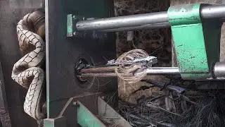 Inside Primitive African Factory Recycling Millions of Used Tires
