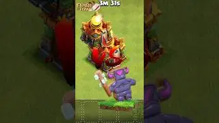 TH16 vs C.O.O.K.I.E in coc #clashofclans #ytshorts #coc #gaming #games #th16 #th18 #newupdate