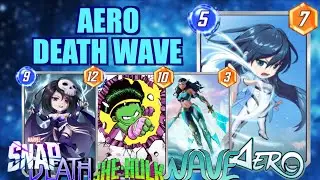 BEST DECK IN GAME?| Aero Death Wave| Marvel Snap