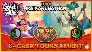 Top 8: Ikaika vs. Nathan - Disney Lorcana Reign of Jafar 8+ Case Release Tournament | South Side Gam