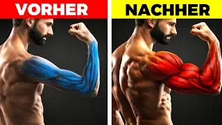 NICHT DIE GENETIK: 4 GRÜNDE, WARUM DEINE ARME NICHT WACHSEN, UND 6 ÜBUNGEN, UM DAS ZU BEHEBEN!