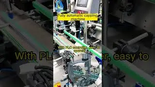 🎥 Automatic Capping Machine in Action! 🧴⚙️