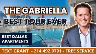 Апартаменты Gabriella &mdash; Даллас, Техас &mdash; Обзор однокомнатного кабинета &mdash; Часть 2. Спальня и ванная...
