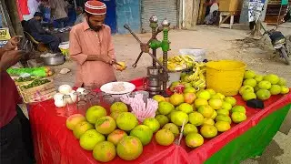 MOSAMBI JUICE | Refreshing sweet lime street drink juice making without juicer