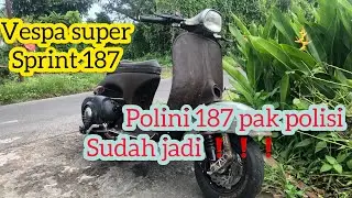 Episode 2 vespa super 187cc pak polisi ❗️❗️❗️