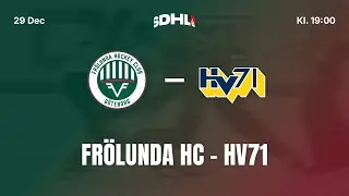 SDHL: Frölunda HC - HV71 | Frölundaborgs Isstadion | Säsong 25/26