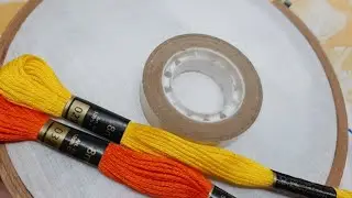 Simple Trick to Make Beautiful Flower Design (Hand Embroidery Work)