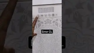 LG Floor Standing Unit error code CL, Child Lock