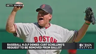 Baseball Hall Of Fame Denies Curt Schilling's Request To Be Removed From Ballot