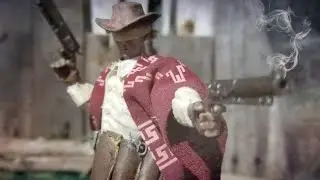Threea BLIND COWBOY | Scale Action Portable Figure