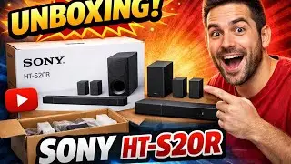 Unboxing of Sony HT-S20R | Home Theatre | Bluetooth 5.1 Channel | #unboxing #sonyhometheater