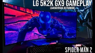 Spiderman 2 Looks AMAZING on a 5K2K LG 45