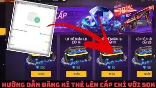 🔥HOT🔥 Đăng Kí Thẻ Lên Cấp Bằng Thẻ GARENA 50K Từ Web Chính Chủ Của GARENA 2024🔥 | FREE FIRE
