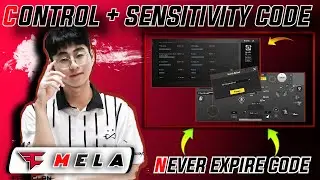 FAZE MELA CONTROL AND SENSITIVITY CODE | INFINE MELA NEW SENSITIVITY 2.5 | MELA CONTROL | EAGLEXARMY
